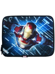 Iron Man Movie iPad 2 Neoprene Zip Sleeve 3rd 4th Gen Tablet Cover Marvel Comics