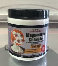 Cloruro de Magnesio Magnesium Chloride 800mg Polvo Powder high absorption Mgc12