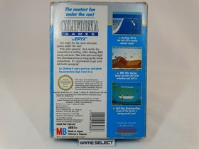 CALIFORNIA GAMES Nintendo Nes 8 Bit Pal A Mattel Gbr - Originale