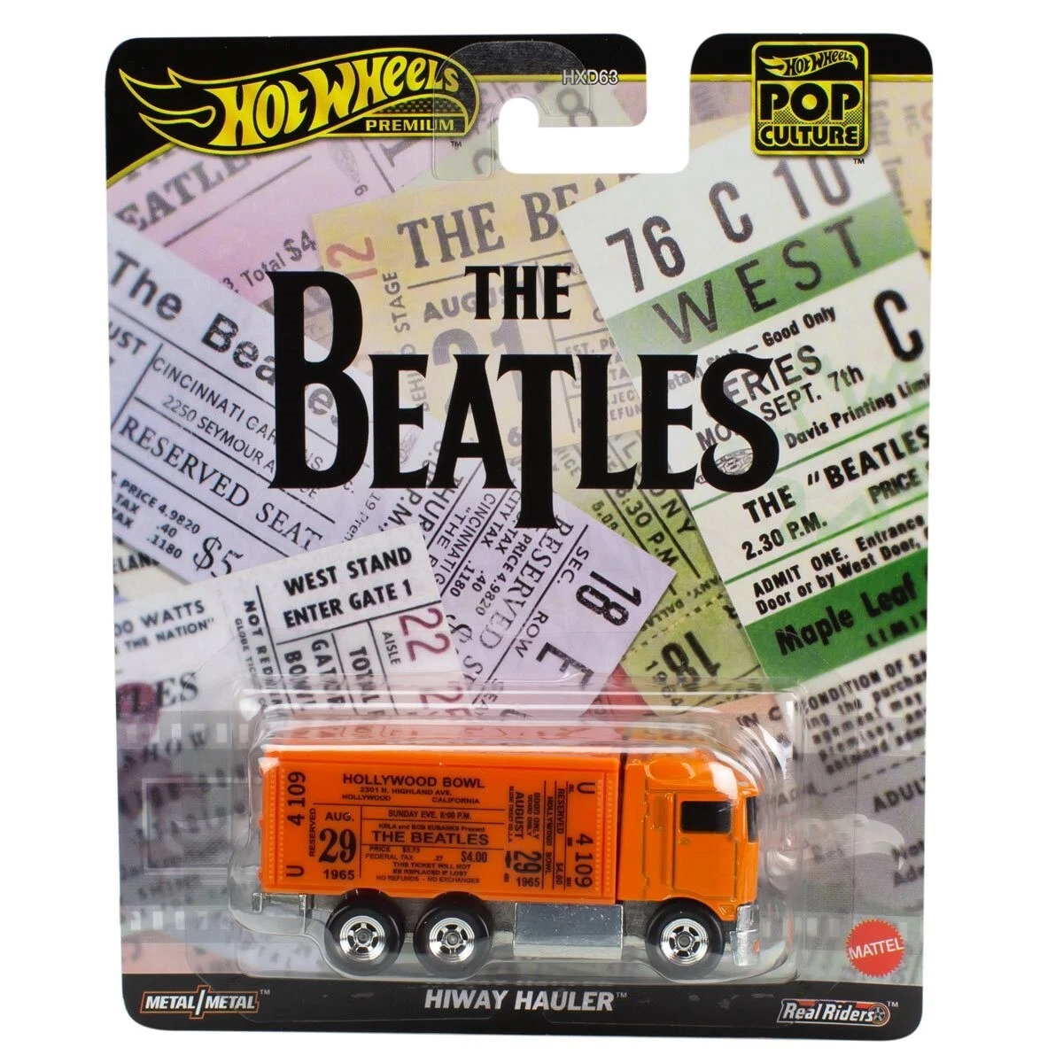 2024 Hot Wheels Premium Pop Culture The Beatles Hiway Hauler 1:64 