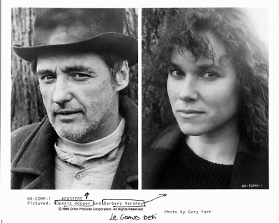 ORIGINAL KINO VINTAGE STILL FOTO FILM HOOSTERS DENNIS HOPPER B.HERSHEY