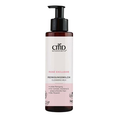 Rosé Exclusive - Reinigungsmilch 200ml | CMD NATURKOSMETIK