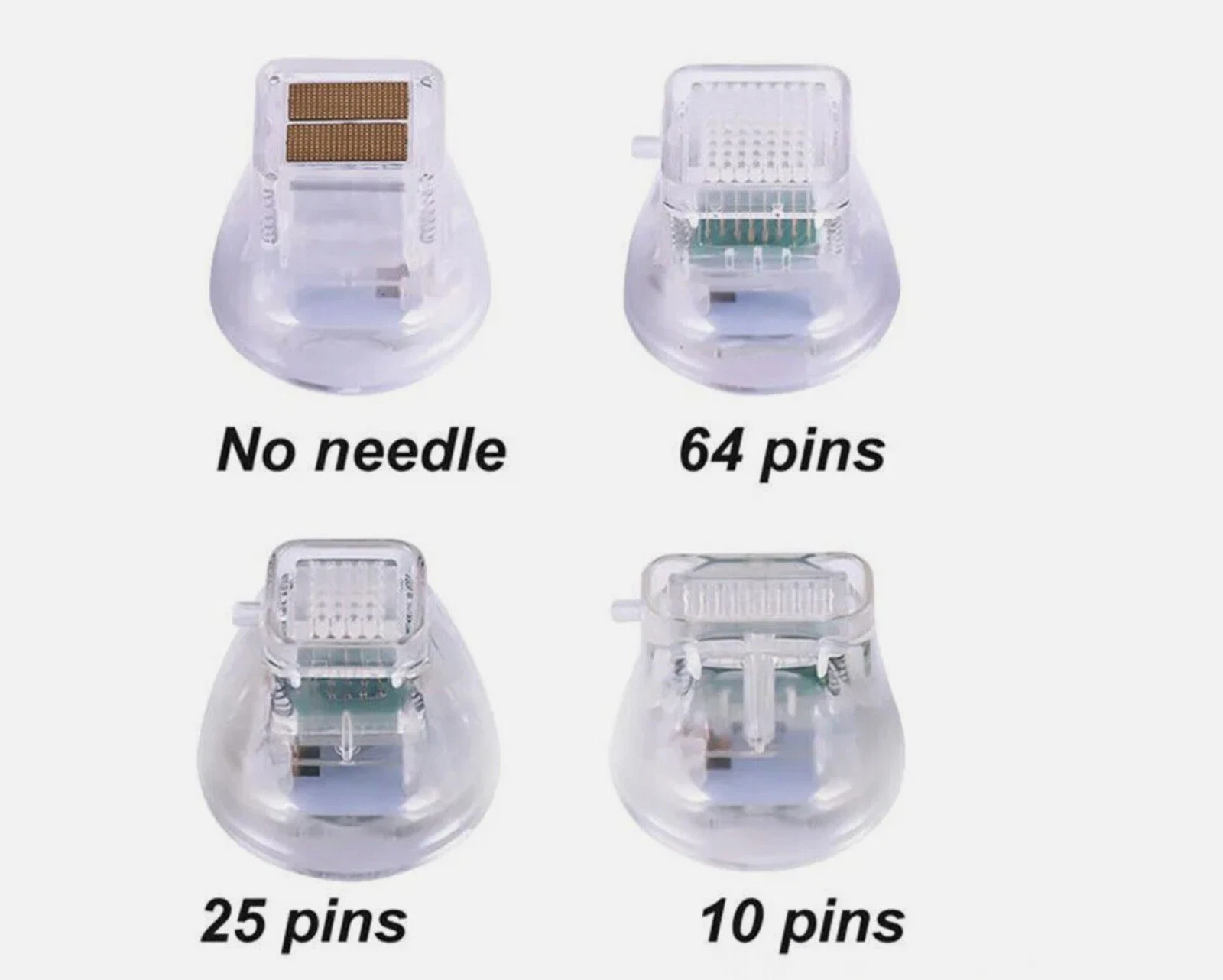 RF Micro Needle Cartridges 10 25 64 Nano Mix Non-Insulated Fractional Machine