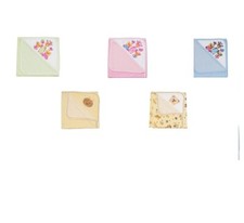 Multi colour Baby Bed Protecting Water Absorbing Baby Dry sheet pack of 5 