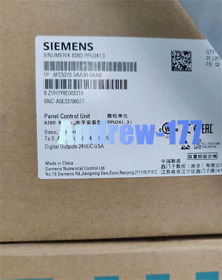 6FC5370-3AA30-0AA0 SINUMERIK 828D Basic PPU 241.3 Horizontal CNC Hardware