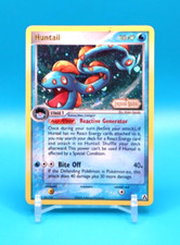 Huntail 18/92 EX Legend Maker Pokemon Card MP RARE Stamped HOLO