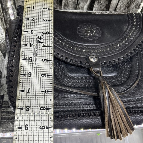 Patricia Nash Beaumont Flap Crossbody Vintage Distressed Leather Bag Purse - Picture 19 of 22