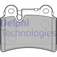 Set BeläGe Bremse, Scheibenbremse LP2061 Delphi FüR Vw