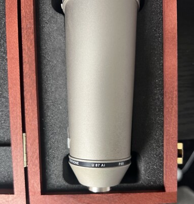 Naumann UA87ai Microphone Under 70 Hours Of Recording. 
