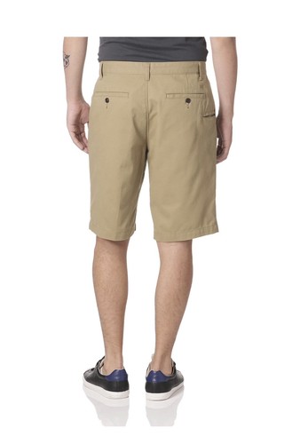 Dockers Men's Perfect Classic Fit Shorts Size 38 Khaki Tan NEW WITH TAGS - Picture 2 of 3