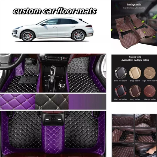 Custom Fit For Infiniti All Models Car Floor Mats Luxury Carpets All Weather Rug - Bild 50 von 76