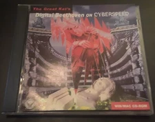 The Great Kat's Digital Beethoven On Cyberspeed 1996 Win/Mac CD-ROM VG Metal