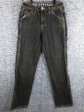 Five Star General California Carpenter Jeans Women’s Size 1/27 Brown Acid Wash