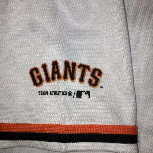 BOYS YOUTH Xs 4/5 Genuine Merchandise San FRANCISCO GIANTS MLB BASEBALL JERSEY - Picture 6 of 8