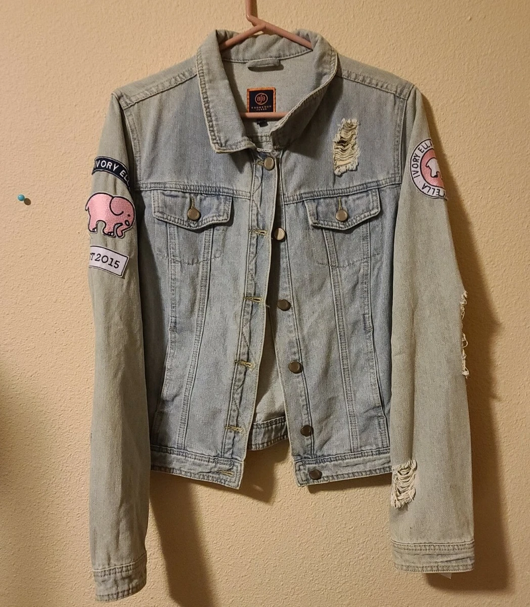 Ivory ella store jean jacket