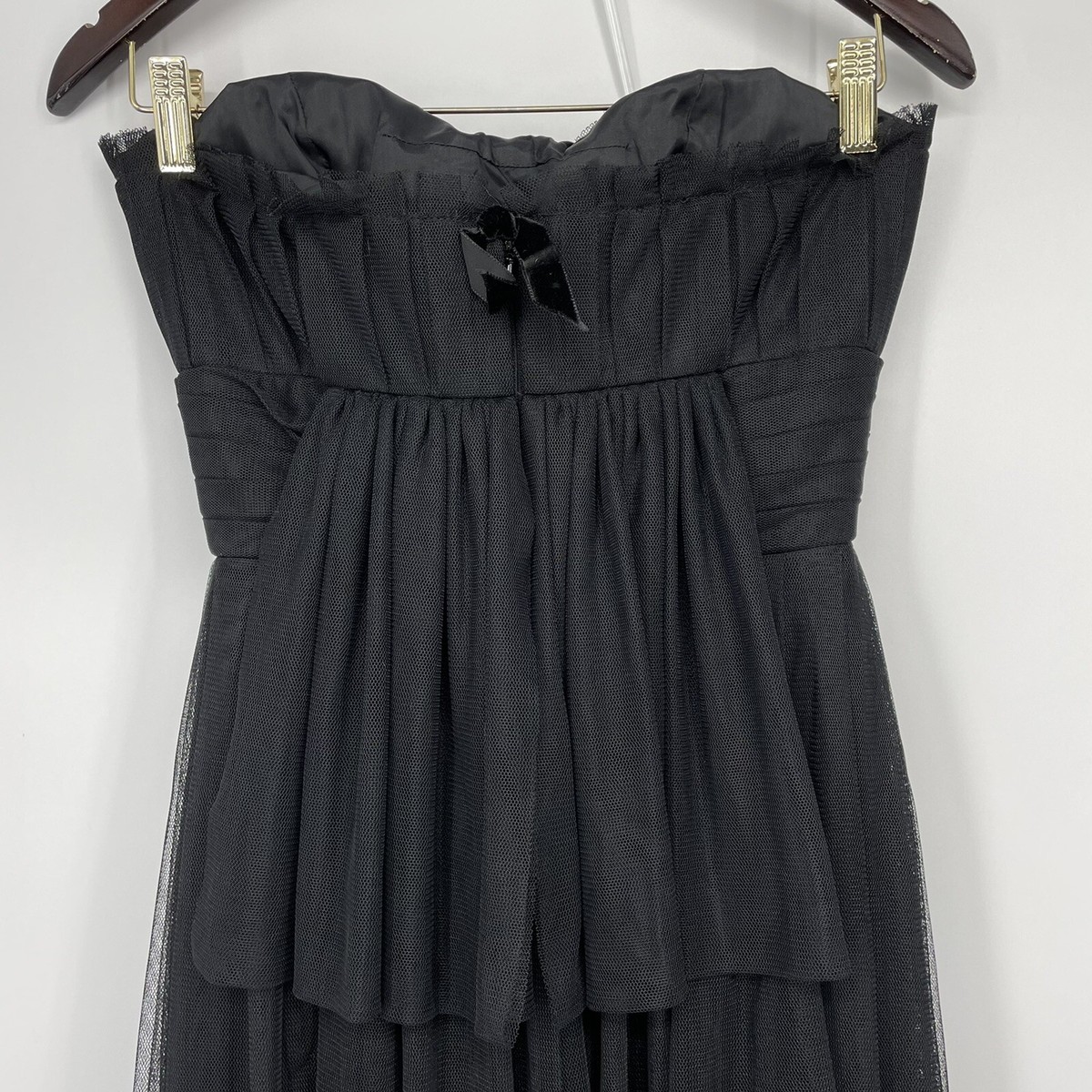 vera wang black strapless dress Vera Wang | Dresses | Vera Wang Black Strapless Gown In Perfect Condition