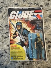 1982 GI Joe Rock N Roll MOC 9 Back Unpunched ARAH