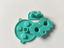 Pastel Green Silicone Rubber Button Pad for Nintendo Game Boy Advance GBA