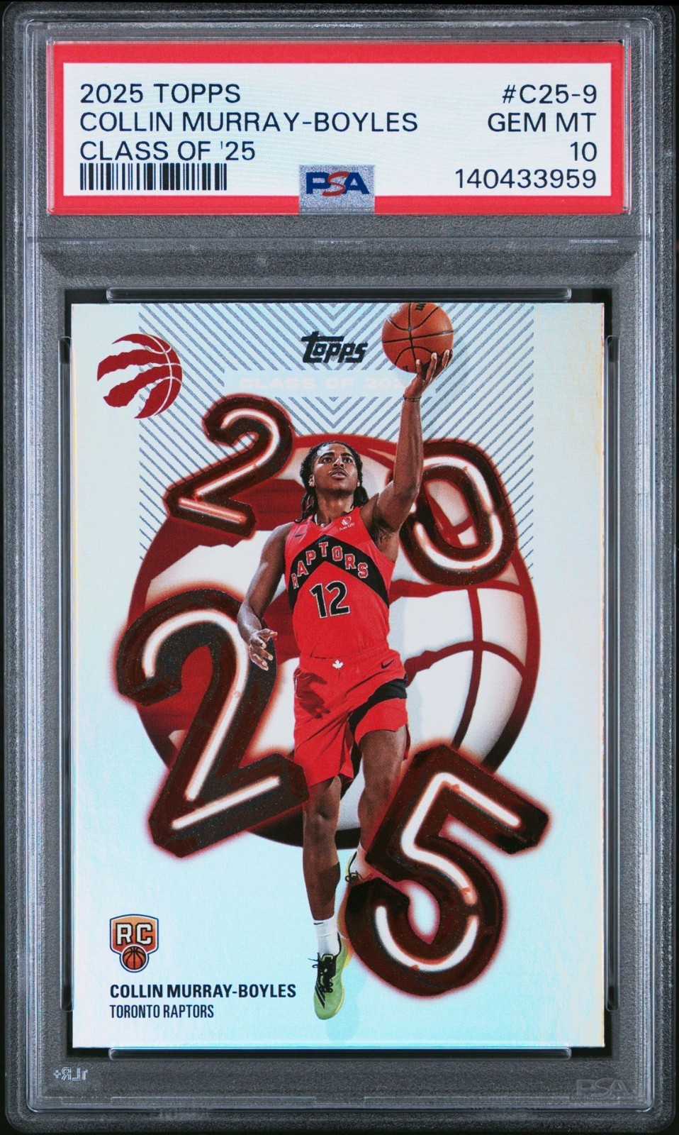 2025-26 Topps Class of 25 Collin Murray Boyles #C25-9 PSA 10 GEM MINT RC ROOKIE