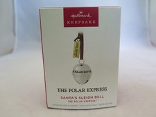 Hallmark 2025 The Polar Express Santa's Sleigh Bell Ornament - New in Box - 00