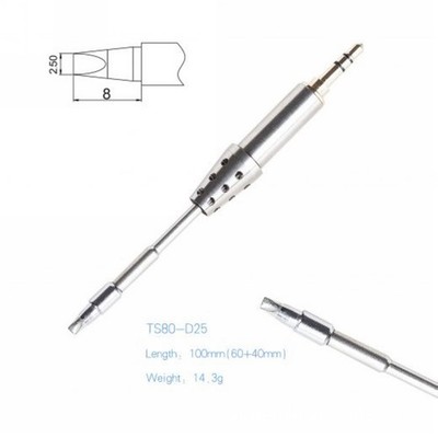 TS80P Replacement Soldering Iron Tip Enhanced Work Efficiency Durability