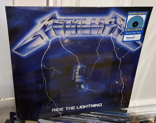 METALLICA Ride The Lightning 12" ELECTRIC BLUE LP Vinyl 2021 EXCLUSIVE sealed