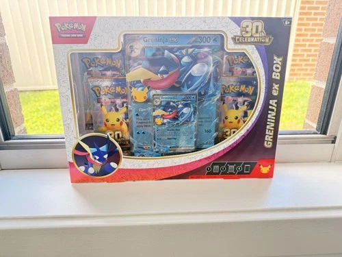 Pokémon TCG 30th Celebration Greninja ex Box Sealed