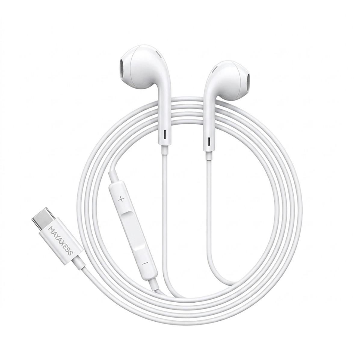 Écouteurs USB-C Mayaxess compatibles Fairphone 4 casque audio filaire micro