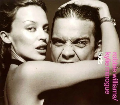 CD SINGLE Robbie Williams / Kylie Minogue Kids CD2 Chrysalis Records