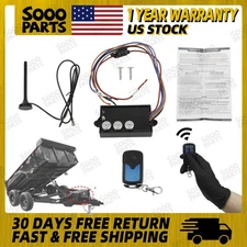 Dump Trailer Wireless Remote Control System Kit G3-H01 For 12V Hydraulic Pump