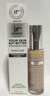 IT Cosmetics Your Skin But Better Foundation + Skincare Shade LIGHT COOL  20
