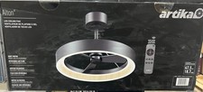 Artika Alton 24 in. Indoor Black +Wood CCT LE...