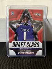 ZAY FLOWERS 2023 Rookies & Stars Draft Class Red Longevity RC #DC-20 Ravens
