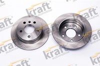 2X Bremsscheibe Kraft Automotive 6051120 FüR Mercedes W169 Klasse 258Mm Sports