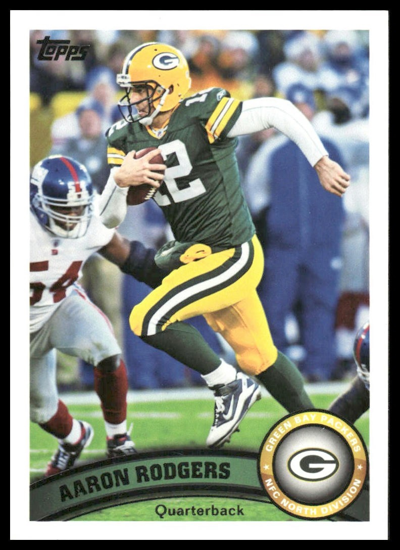 Aaron Rodgers 2011 Topps #1 Green Bay Packers
