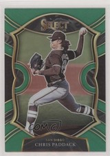 2021 Panini Select Concourse Green Prizm 1/5 Chris Paddack #17 06ee