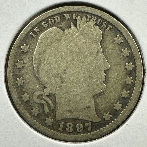 1897 25C Barber Quarter (89220)