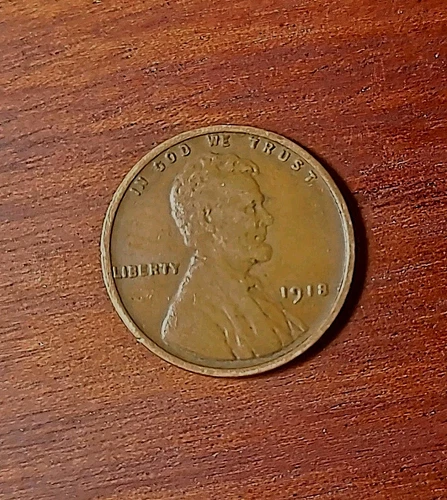1918 1C BN Lincoln Cent Extra Fine