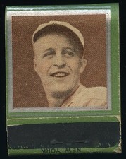 1934 Diamond Matchbooks U1 Complete Unused Baseball Jim Bottomley