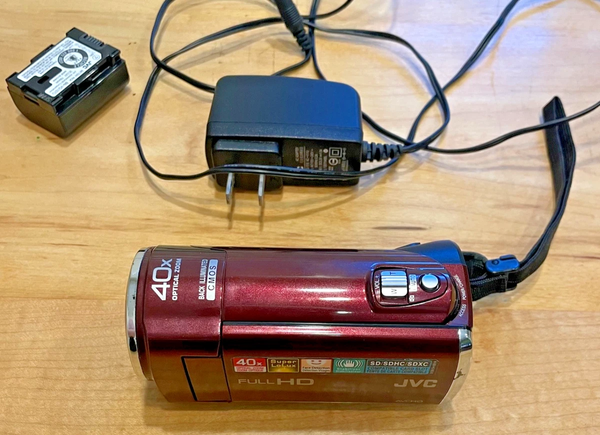 JVC Everio Red 40-60x Optical Zoom Camcorders for sale | eBay