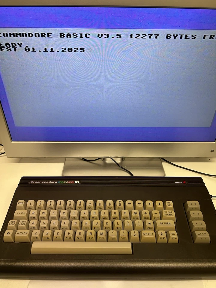 Commodore / C 16 Computer / Vintage  #tested & full working # - Bild 2 von 4