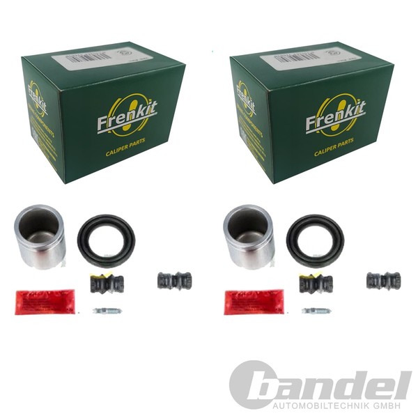 2X Frenkit Reparatursatz Bremssattel Vorne Passend FüR CitroËN C2 C3-image