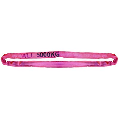 Target Rundschlinge Hebeband Ladungssicherung 90415 Arbeitslast WLL 5 t Rot