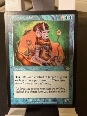 MTG Empress Galina   Invasion   Rare   EN   NM   2000 Original