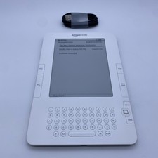 Amazon Kindle White 2nd Generation Model D00701 2GB, New Battery, Tested
