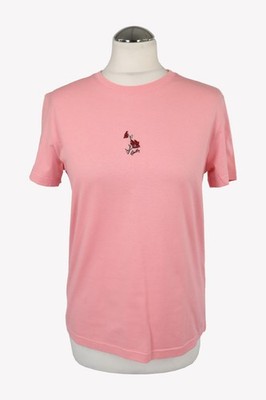 Bally Damen Oberteil Gr. 34 Rosa NEU Baumwolle Oberteil T-Shirt Top Kurzarm