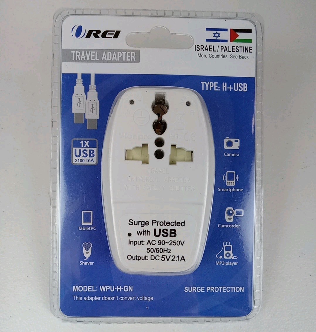 Israel Palestine And More Surge Protection With Usb