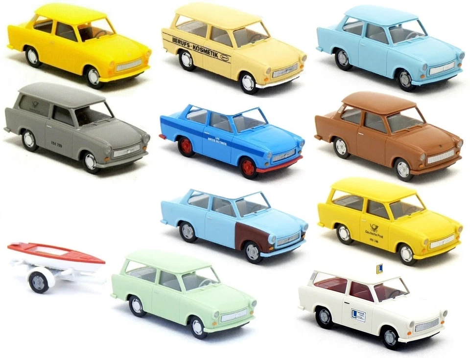 Busch - Trabant P 601 Limousine Universal Trabbi - DDR Modelle Auswahl 1:87 H0 - Bild 1 von 1