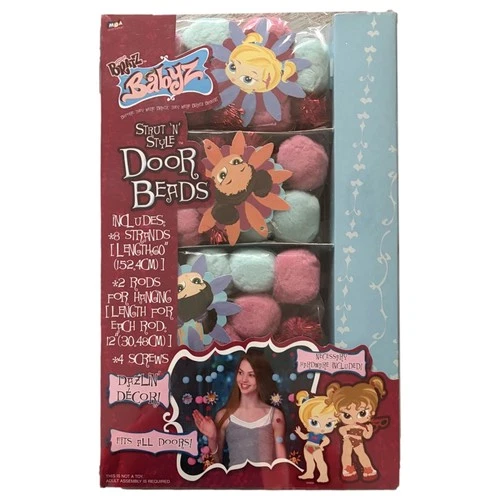 Baby Bratz Door Beads Panel Colorful Pom Pom Door Curtains