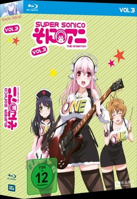 Super Sonico The Animation Vol. 3 - Limited Edition (Blu-... Blu-ray  *NEU*OVP*